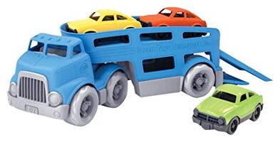 Green Toy Car Carrier